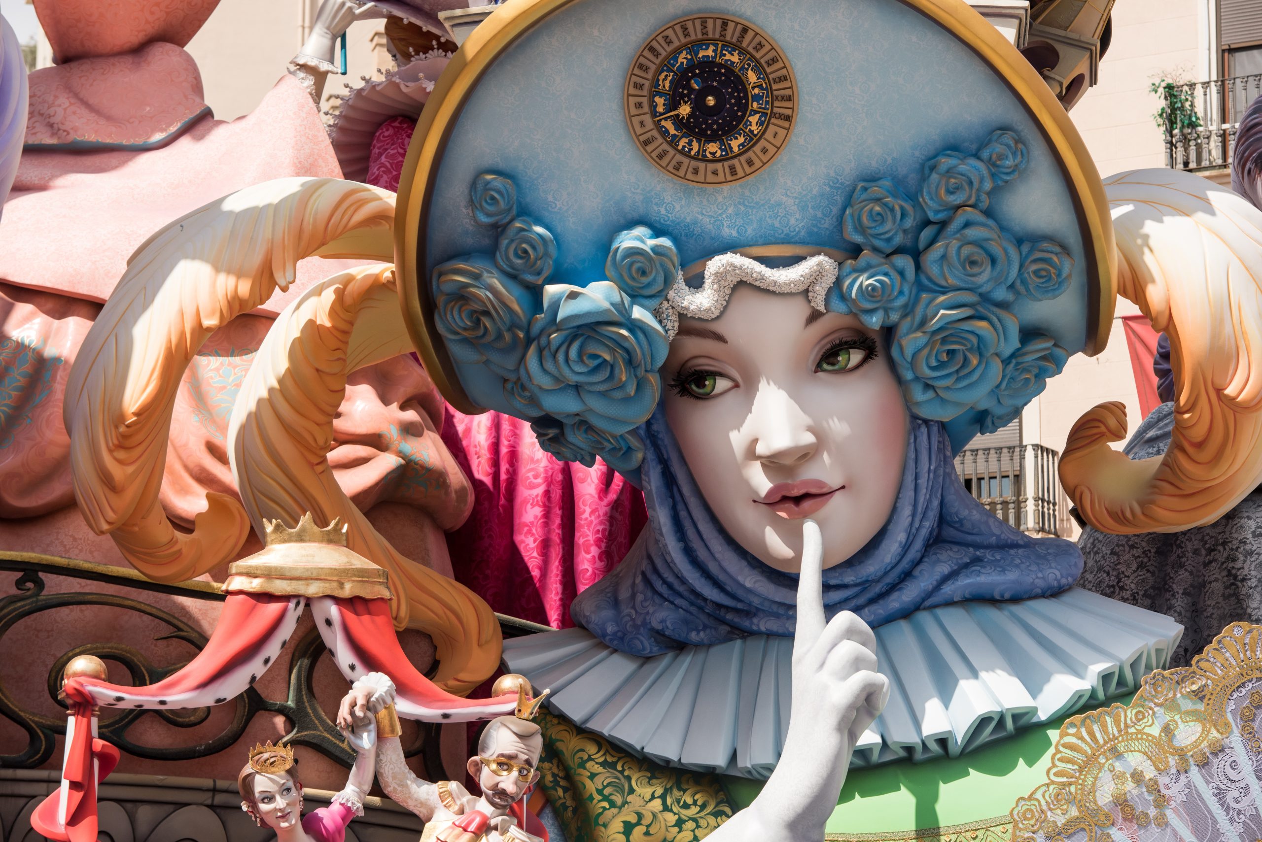 Valencia,,Spain.,September,5,,2021.,Beautiful,Detail,Of,Monuments,At