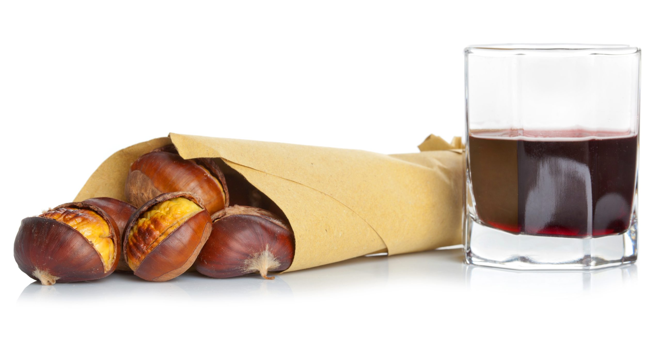 Roasted,Chestnuts,With,Red,Wine