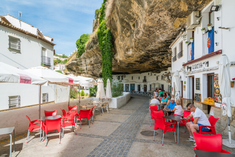 The,Beautiful,Village,Of,Setenil,De,Las,Bodegas,On,A