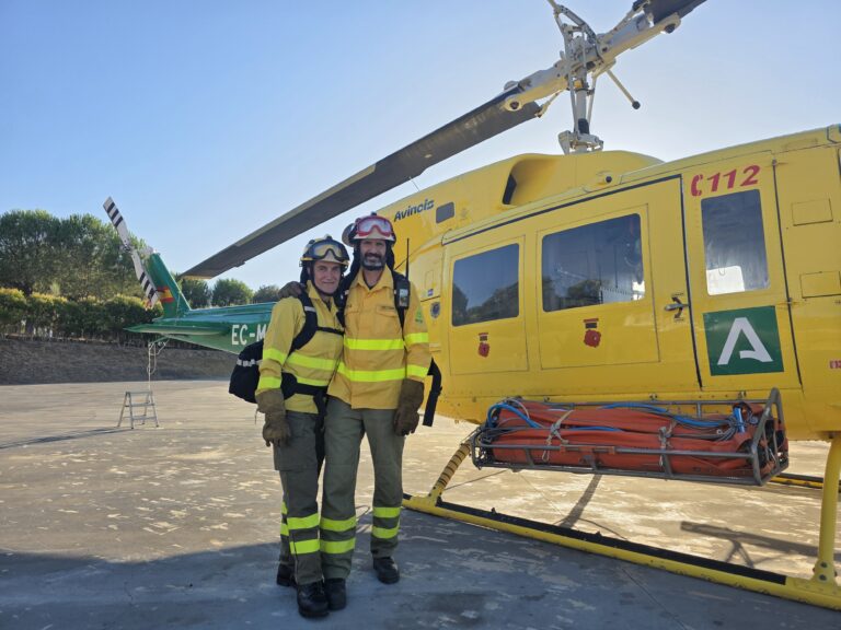 Mød Isa og Pepe fra PLAN INFOCA - Andalusiens regionale skovbrandslukningstjeneste