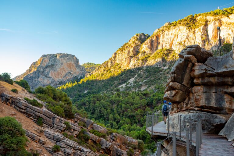 El caminito del Rey set fra oven – en spektakulær vandretur