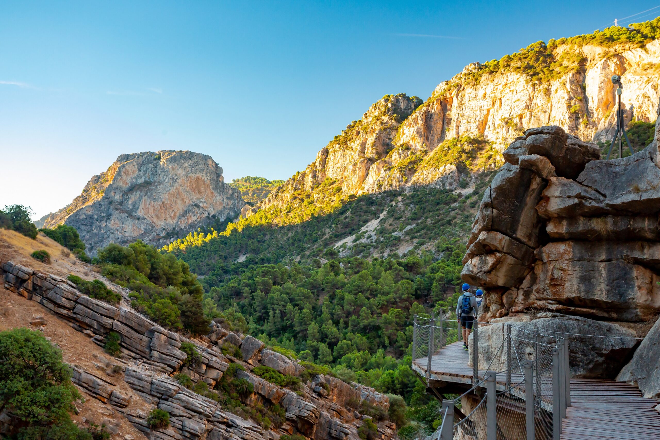 El caminito del Rey set fra oven – en spektakulær vandretur