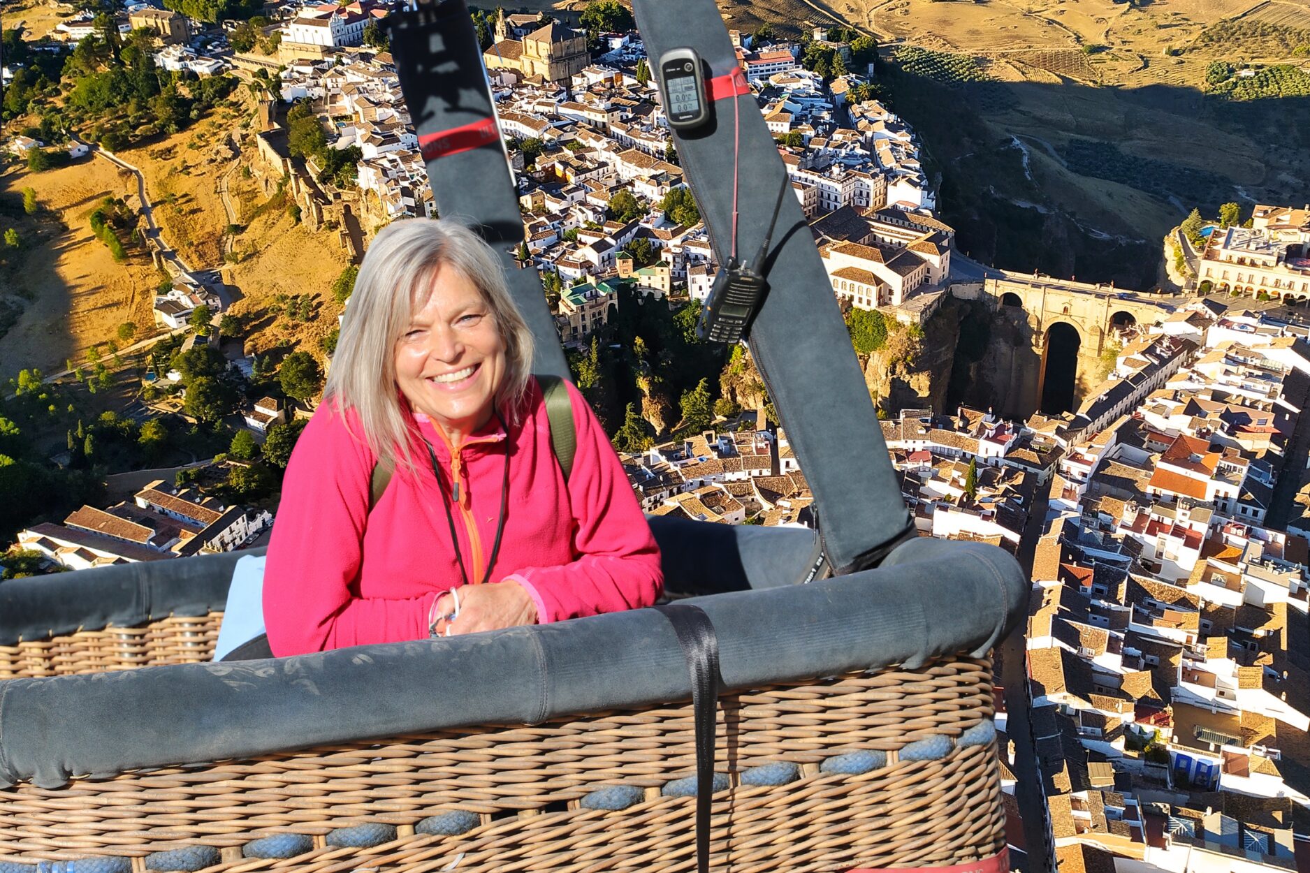 Til vejrs med LA DANESA – Ballontur over Ronda