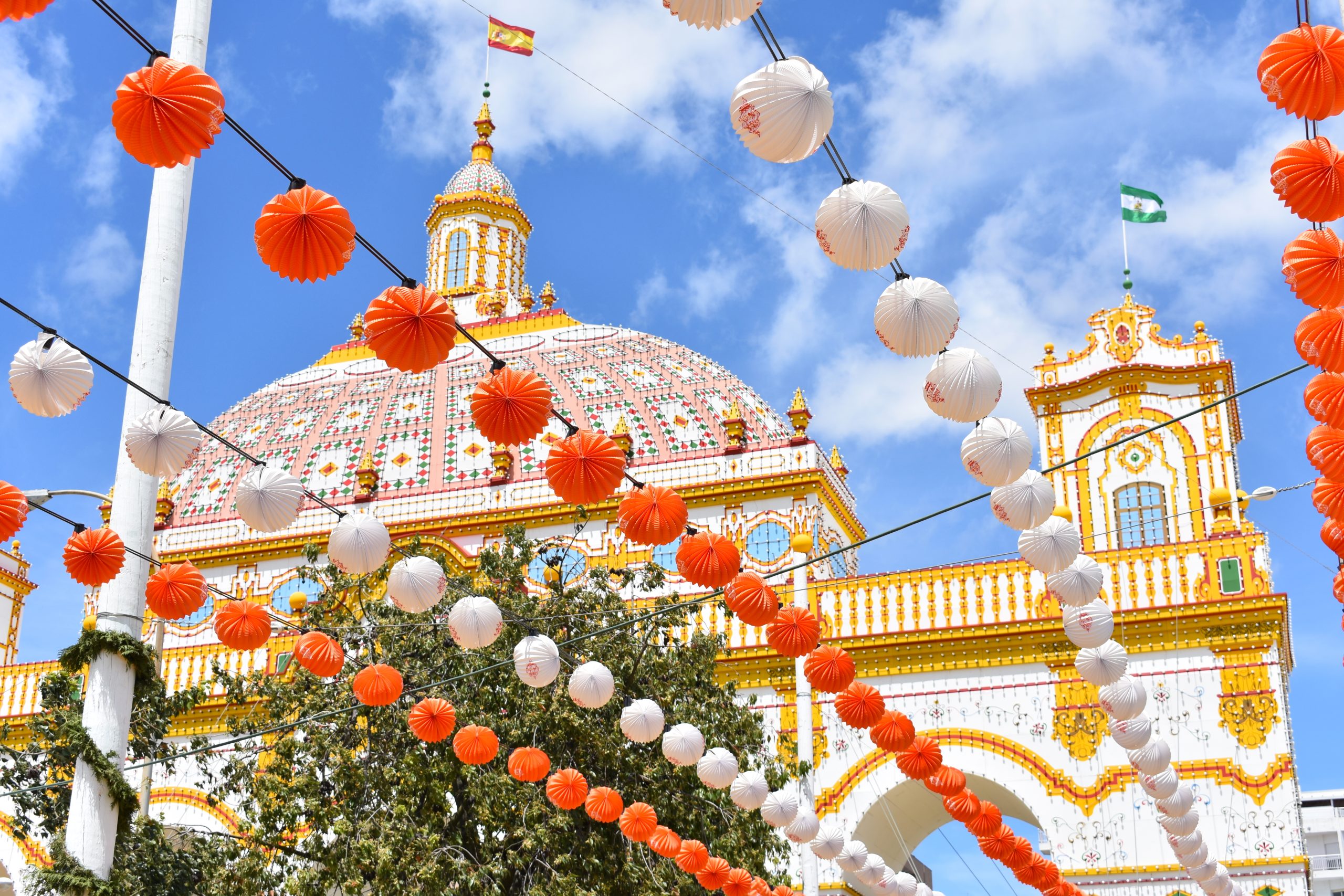 The,Seville,Fair,In,Andalusian,Capital,Of,Seville,,Spain,(2019)