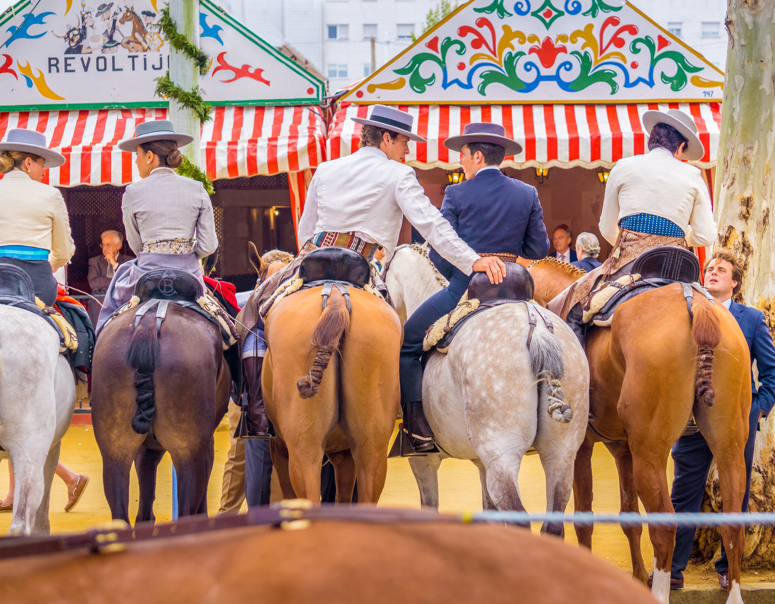 Seville,,Spain,-,April,2016:,The,April,Fair,(feria,De