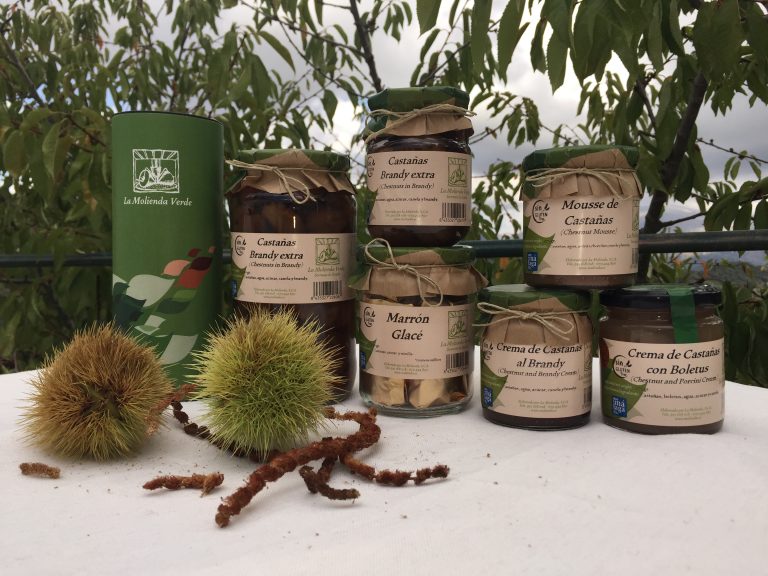 La Molienda Verde disker opp med kastanjeprodukter og Gin & Tonic-marmelade