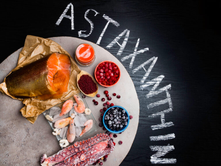 Astaxanthin,Healthy,Nutrition,Food,,Rich,In,Iodine,,Omega3,,Antioxidants