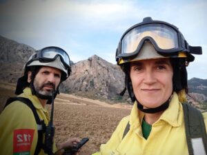 Møt Isa og Pepe fra PLAN INFOCA – Andalucías regionale skogbrannslukningstjeneste